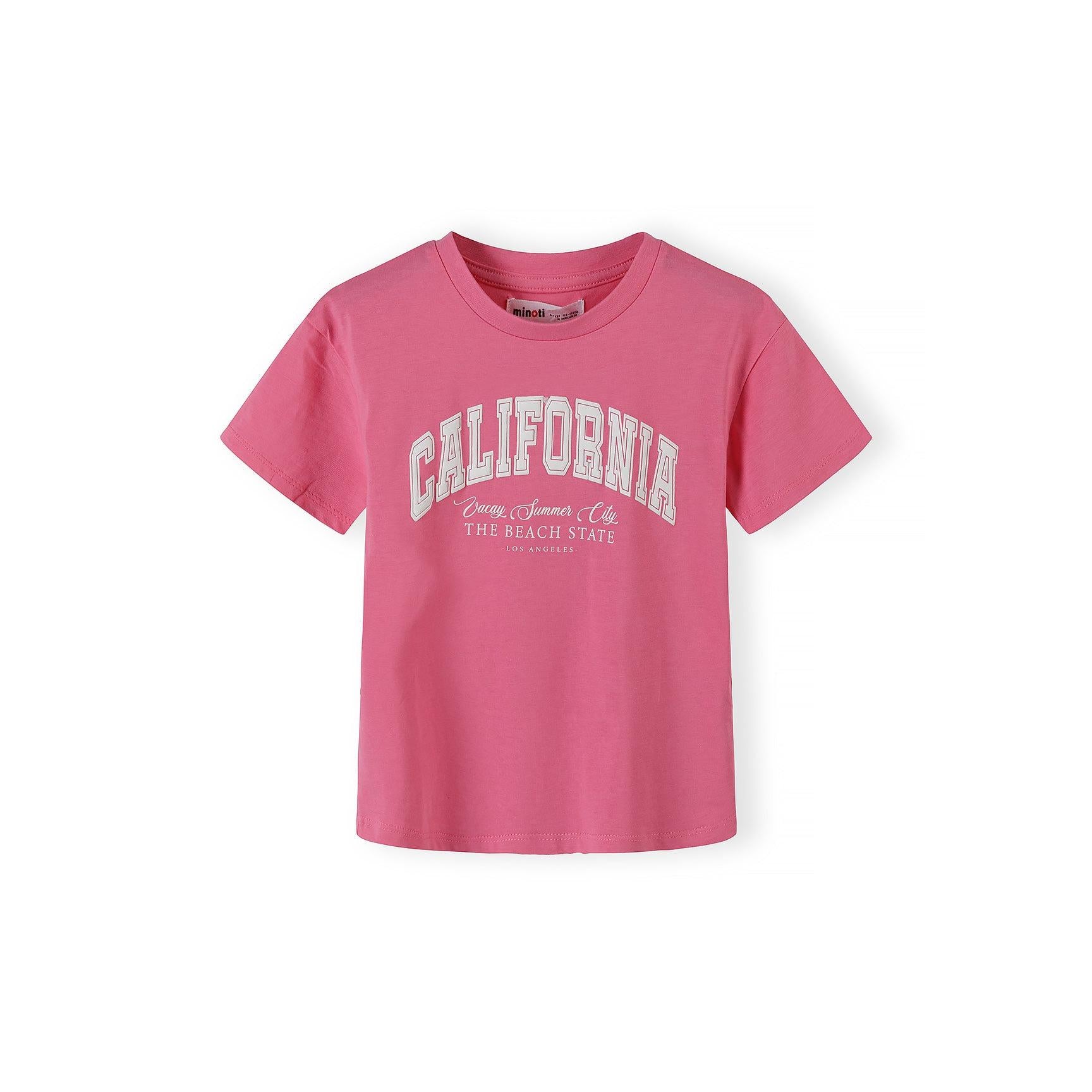 Pink ribbed shorts shown from front view on white background displaying texture and fit