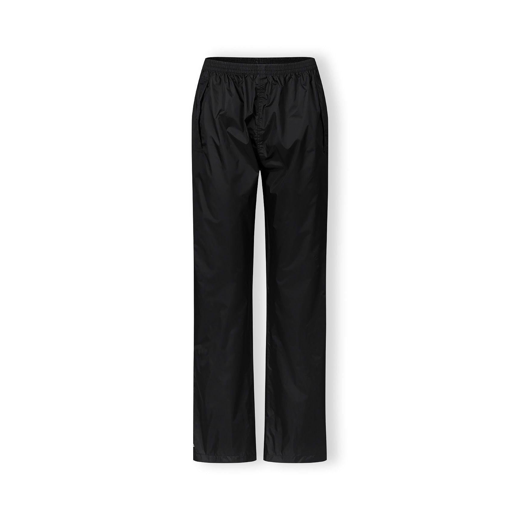 Black compact storage pouch with Respect Outdoor Edition branding and foldaway pants text